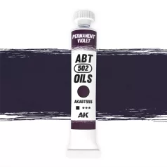   AK Interactive - PERMANENT VIOLET - Ibolyalia színű olajfesték 20 ml - AKABT555