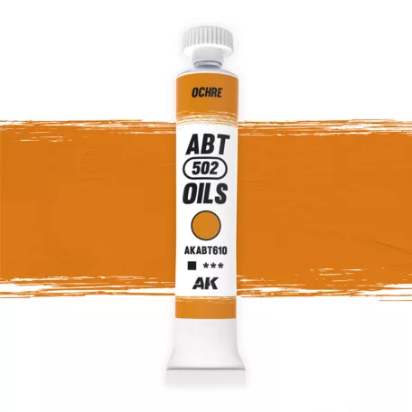 AK Interactive - OCHRE - Okker színű olajfesték 20 ml - AKABT610