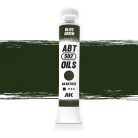 AK Interactive - OLIVE GREEN - Olivazöld színű olajfesték 20 ml - AKABT615