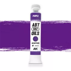   AK Interactive - PURPLE - Lila színű olajfesték 20 ml - AKABT620