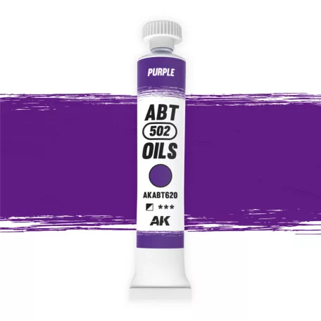 AK Interactive - PURPLE - Lila színű olajfesték 20 ml - AKABT620