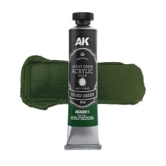   AK ARTISTIC DENSE ACRYLIC COLOR - FADED GREEN 20 ml - AKAD011
