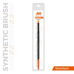   AK Interactive AKB003 Synthetic Brush – Flat 4 – Szintetikus lapos ecset