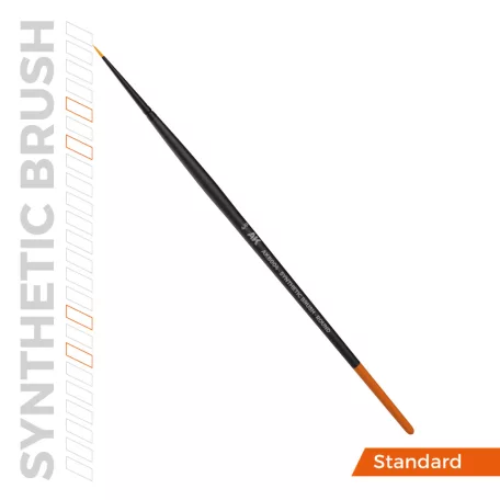 AK SYNTHETIC BRUSH – ROUND 4/0 – Profi ecset makettekhez