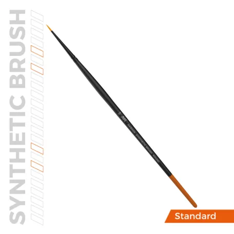 AK SYNTHETIC BRUSH – ROUND 2/0 – Profi ecset makettekhez
