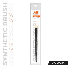   AK-Interactive AKB023 – Professzionális Szintetikus Dry Brush Ecset (Kis Méret)