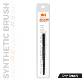   AK-Interactive AKB025 – Professzionális Szintetikus Ecset Szárazecseteléshez (Dry Brush)
