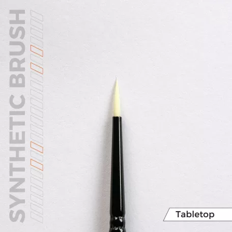 AK Interactive AKB102 Tabletop Synthetic Brushes Ecsetkészlet – Profi szintetikus ecsetek figurafestéshez