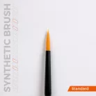 AK Interactive AKB104 Basic Brushes Ecsetkészlet – Alapvető ecsetek modellezéshez