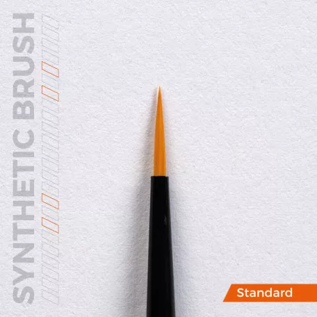 AK Interactive AKB104 Basic Brushes Ecsetkészlet – Alapvető ecsetek modellezéshez