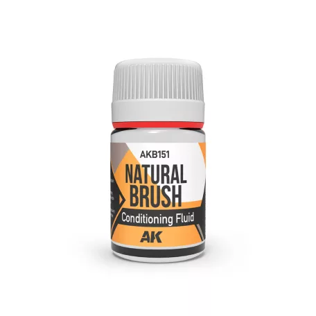 AK-Interactive Natural brush condition fluid - ecset helyreállító természetes szőrű ecsetekhez AKB151