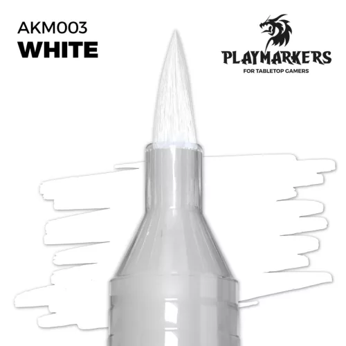 AK-Interactive Fehér színű Precíziós Marker – AKM003