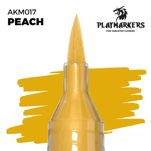 AK‑Interactive Barackos Bőrtónus színű Precíziós Marker (Peach Playmarker) – AKM017