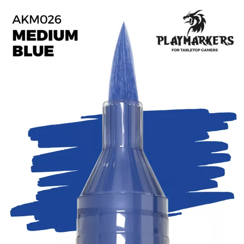 AK-Interactive Középkék Precíziós Marker (Medium Blue Playmarker) – AKM026