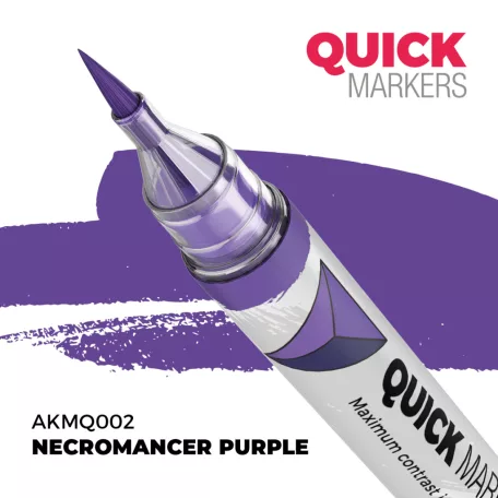AK QUICK MARKER - NECROMANCER PURPLE - AKMQ002