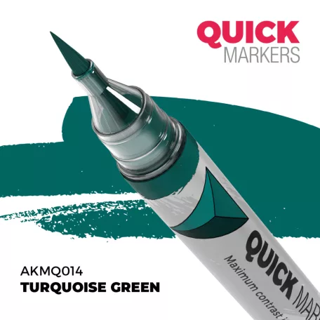 AK QUICK MARKER - TURQUOISE GREEN - AKMQ014