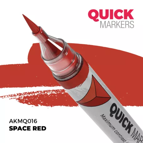 AK QUICK MARKER - SPACE RED - AKMQ016