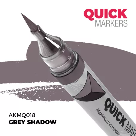 AK QUICK MARKER - GREY SHADOW - AKMQ018