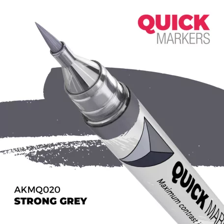 AK QUICK MARKER - STRONG GREY - AKMQ020
