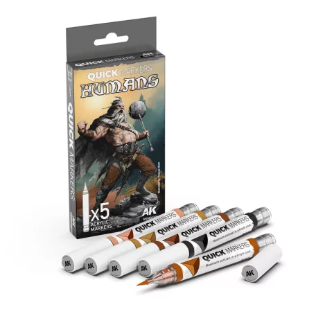 AK QUICK MARKER SET - HUMANS - AKMQ103