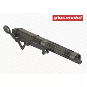   Plus Model Aircraft machine gun Vickers pattern A – 1:32 fegyverzet