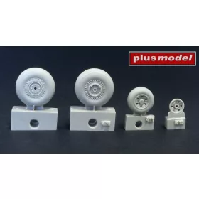   Plus Model B-26 Marauder wheels late growed – kerékkészlet