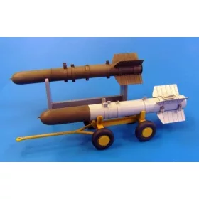   Plus Model US Missile Tiny short - amerikai Tiny Tim rakéta – rövid változat