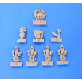   Plus Model Bomb and gun sights for B-29 Superfortress - bombacélzó és fegyvercélzó készlet