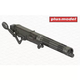  Plus Model Aircraft machine gun Vickers pattern A – 1:48 fegyverzet