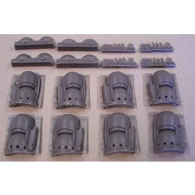   Plus Model Engine cowling for L 1049 Constelation - motorburkolatok