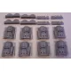 Plus Model Engine cowling for L 1049 Constelation - motorburkolatok