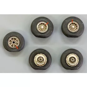 Plus Model Wheels for DC-6/C-118 - kerékkészlet