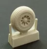 Plus Model C-119 Boxcar wheels early version - kerékkészlet, korai változat
