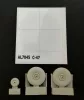 Plus Model C-47 Skytrain wheels without cover - kerékkészlet kerékagyburkolat nélkül