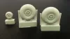 Plus Model C-47 Skytrain wheels without cover - kerékkészlet kerékagyburkolat nélkül