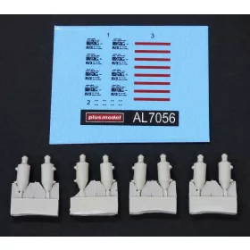 Plus Model US rocket engines - amerikai rakétahajtóművek