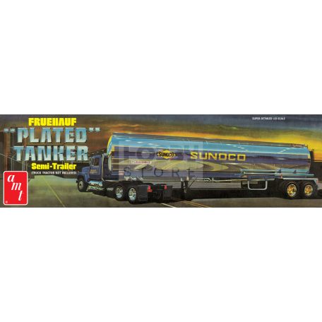 AMT FRUEHAUF PLATED TANKER TRAILER (SUNOCO) 1:25 autó makett AMT1239