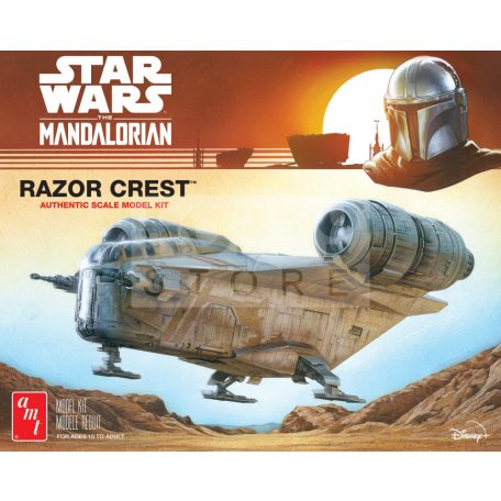 AMT STAR WARS: MANDALORIAN RAZOR CREST 1:72 autó makett AMT1273