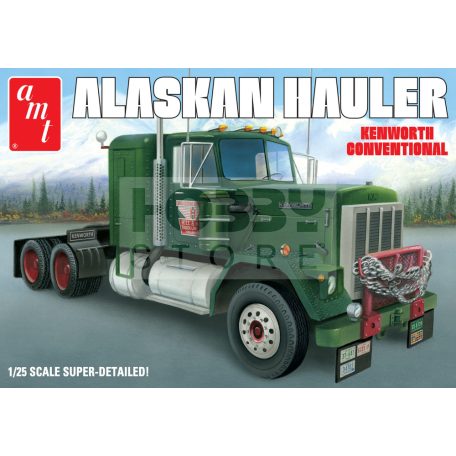 AMT ALASKAN HAULER KENWORTH TRACTOR 1:25 autó makett AMT1339