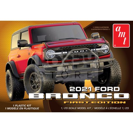 AMT 2021 FORD BRONCO 1ST EDITION 1:25 autó makett AMT1343