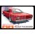 AMT 1968 PLYMOUTH ROAD RUNNER CUSTOMIZING KIT 1:25 autó makett AMT1363