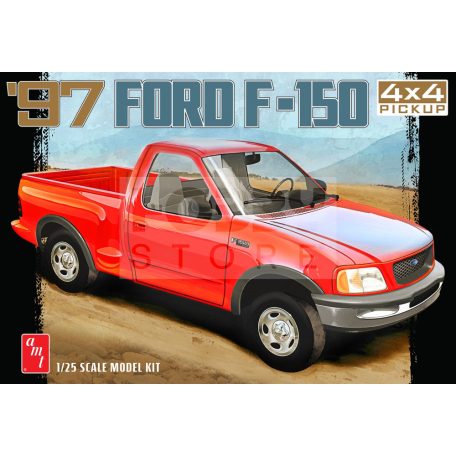 AMT 1997 FORD F-150 4X4 PICKUP 1:25 autó makett AMT1367