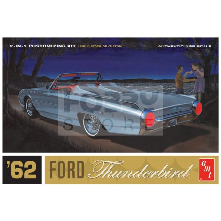 AMT 1962 FORD THUNDERBIRD 1:25 autó makett AMT682