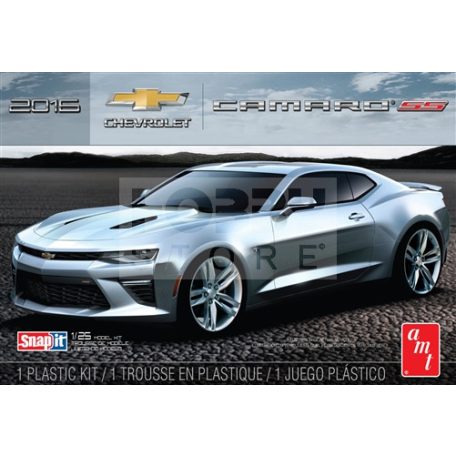 AMT 2016 Chevy Camaro SS (Garnet Red) 1:25 autó makett AMT982