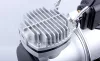 Chromax Airbrush mini compressor with air reservoir- Mini csendes - egyhengeres levegőtartályos (3L) airbrush kompresszor AS-186S