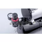 Chromax Airbrush mini compressor with air reservoir- Mini csendes - egyhengeres levegőtartályos (3L) airbrush kompresszor AS-186S