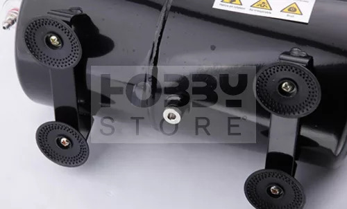 Chromax Airbrush mini compressor with air reservoir- Mini csendes - egyhengeres levegőtartályos (3L) airbrush kompresszor AS-186