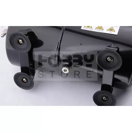 Chromax Airbrush mini compressor with air reservoir- Mini csendes - egyhengeres levegőtartályos (3L) airbrush kompresszor AS-189