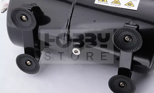 Chromax Airbrush mini compressor with air reservoir- Mini csendes - egyhengeres levegőtartályos (3L) airbrush kompresszor AS-189