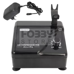   Fengda Mini airbrush kompresszor, levegőkábellel és BD-207 típusú festékszóróval AS-207K